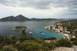 aerial view of Sant Elm and Sa Dragonera