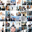 Great collage made of 250 different business photos