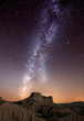 Milky Way over the desert