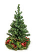 Christmas tree with balls