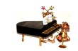 piano figurine