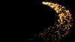 flares with particles flares with particles