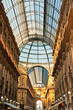 Vittorio Emanuele gallery in Milan