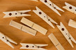 Bamboo clamp on desk