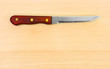 Knife and chopping board