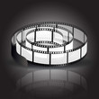 Photographie : Film strip vector background