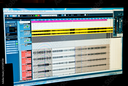 Photo: sound recording sound recording