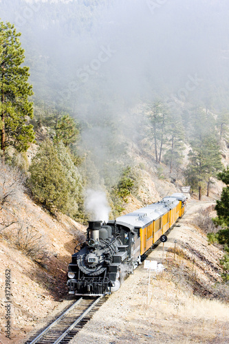 Photo: Durango Silverton Narrow Gauge Railroad, Colorado, USA Durango Silverton Narrow Gauge Railroad, Colorado, USA