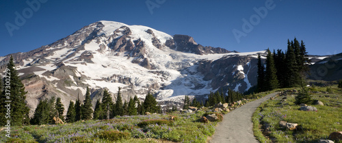 Photo: Rainier Panorama Rainier Panorama