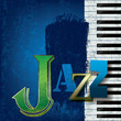 Abstract jazz music background