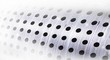 Abstract Of Curved Grater With Holes