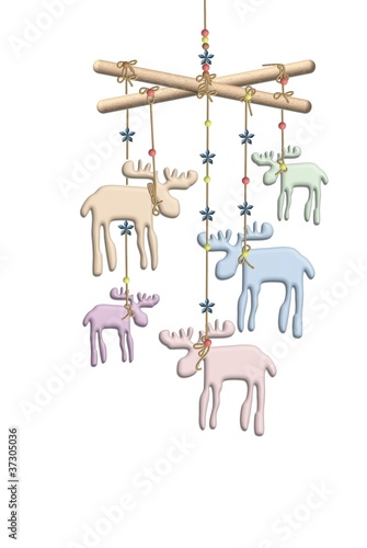 Illustration: Elche -Mobile Freisteller Elche -Mobile Freisteller