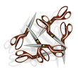 lots of scissors
