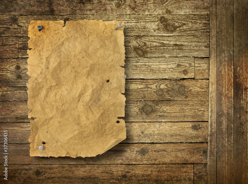 Photo: Empty Wild West wanted poster Empty Wild West wanted poster