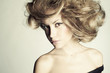 Beautiful woman with magnificent hair Beautiful woman with magnificent hair