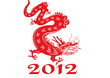 Chinese dragon. Symbol of the 2012 year