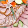 présentation de charcuterie