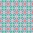 Design for seamless tiles with geometric lines and squares