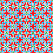 Design for seamless tiles with geometric lines and squares