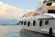 Yacht in bay of Portofino, Italy. Yacht in bay of Portofino, Italy.