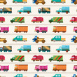 seamless truck pattern