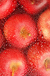 background with fresh red apples background with fresh red apples