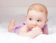 baby in bed
