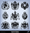 Engraving Vintage Coat Of Arms...