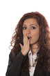 Photo: Scared woman Scared woman
