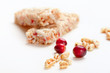 Photo: Cereal bars with puffed wheat and cranberries Cereal bars with puffed wheat and cranberries