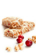 Photo: Cereal bars with puffed wheat and cranberries Cereal bars with puffed wheat and cranberries