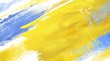 Abstract Blue And Yellow Paint Background