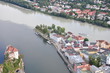 Passau - Dreiflüsse-Stadt / Three-River-City - DE, Aug 2011