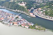 Passau - Dreiflüsse-Stadt / Three-River-City - DE, Aug 2011