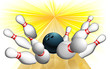 Bowling ball strike