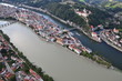 Passau - Dreiflüsse-Stadt / Three-River-City - DE, Aug 2011