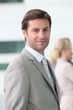 Businessman in a suit
