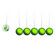 newtons cradle earth