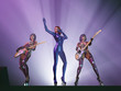 female rock band in concert