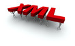 Team of People Carrying 'XML'