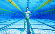 Swimmer in the Pool