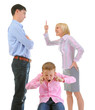Parents share child.