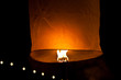 Floating lantern yeepang festival in Chiangmai, Thailand Floating lantern yeepang festival in Chiangmai, Thailand