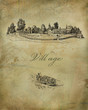 Village illustration