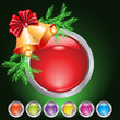 Christmas web button