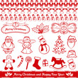 Vector: Christmas elements Christmas elements
