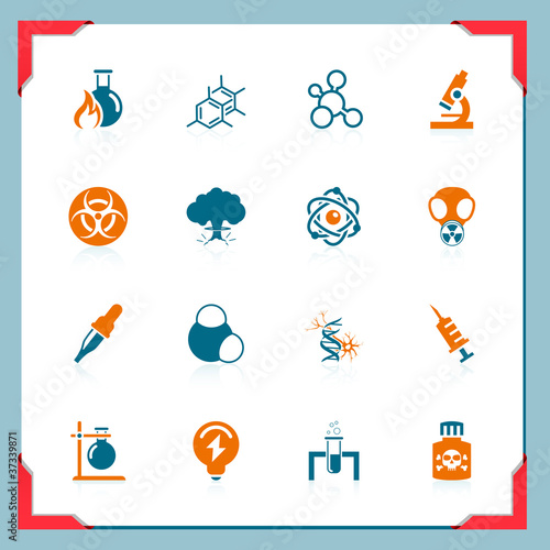 Vector: Science icons | In frame series Science icons | In frame series