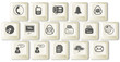 Vector: Office icons Office icons