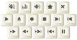 Media player icons Media player icons