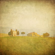 vintage tuscan landscape